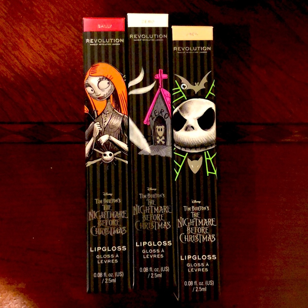 Nightmare before Christmas Lipgloss trio